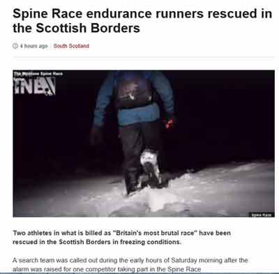 BBC Spine bad headline