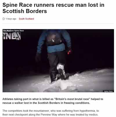 BBC Spine good headline