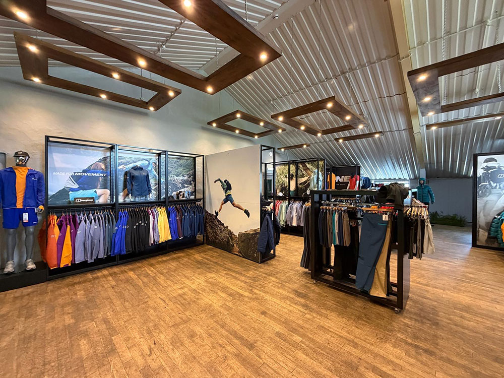 Berghaus has moved into a larger showroom in Staveley Cumbria b 002