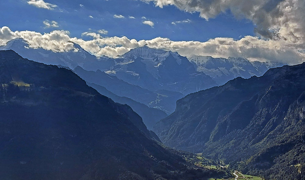 Eiger Monch and Jungfrau