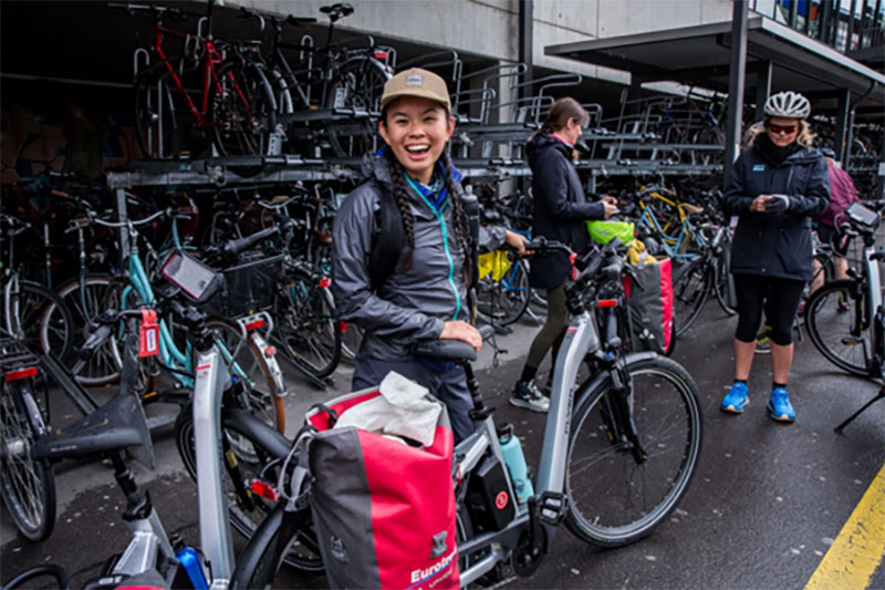 Getting the bike ready