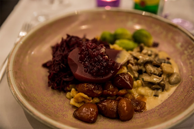 Heavenly glazed chestnuts