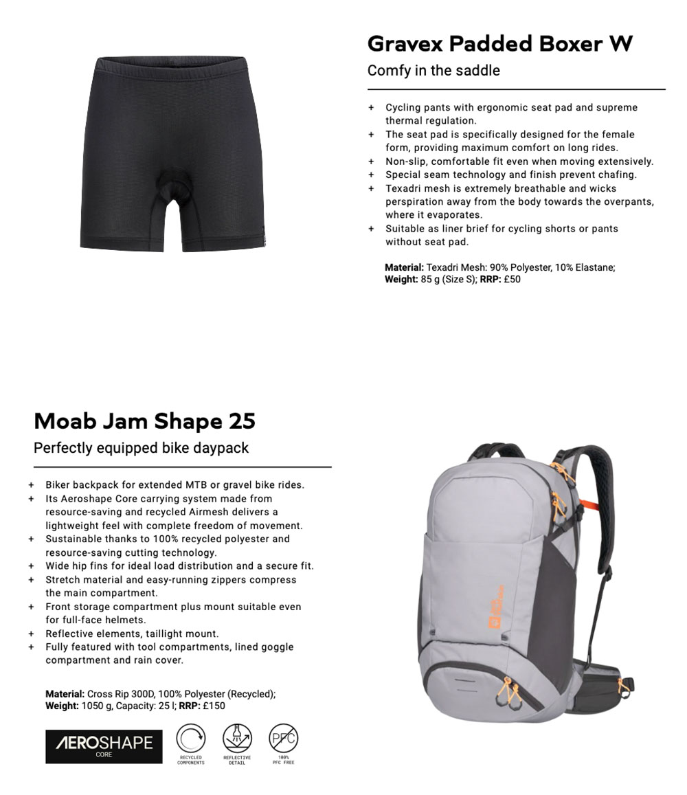 Jack Wolfskin Bikepacking collection 5