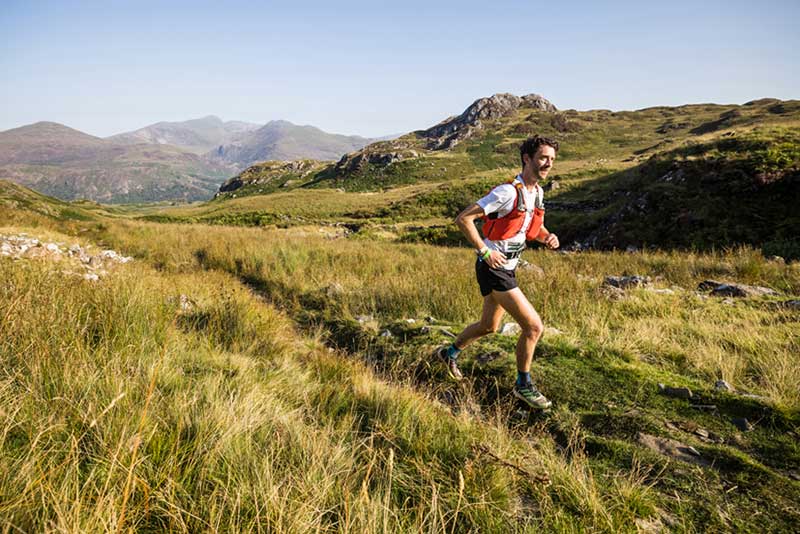 Matt OKeefe in action on day two of the 2021 Montane Dragons Back Race copyright No Limits Photography