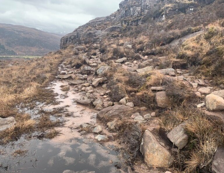 Path erosion on An Teallach Credit Outdoor Access Trust for Scotland Dougie Baird 1