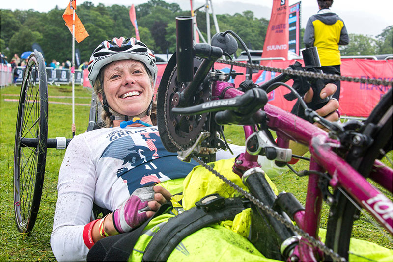 Paratriathlete Mel Nicholls is returning to speak at Keswick Mountain Festival 002