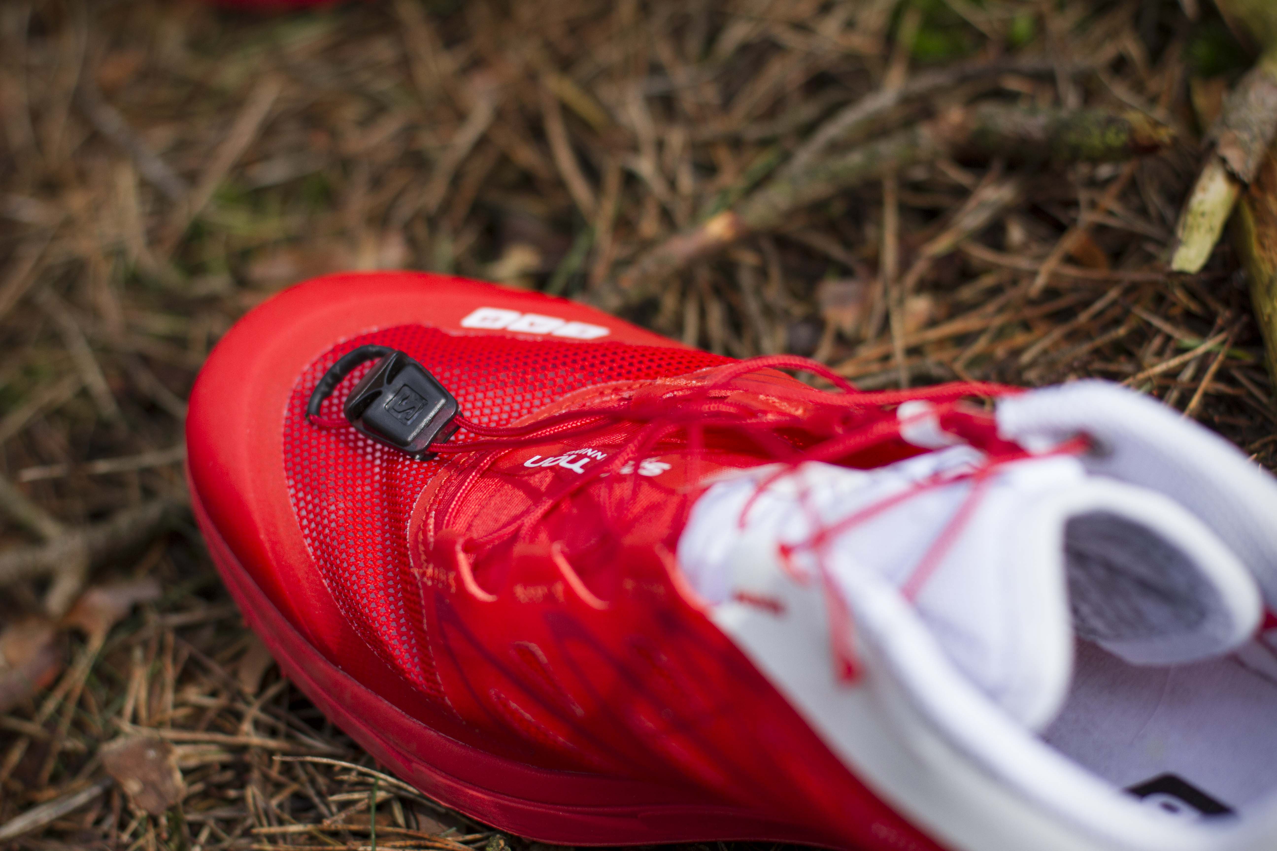 Salomon Sense 5 Ultra Quicklace toe