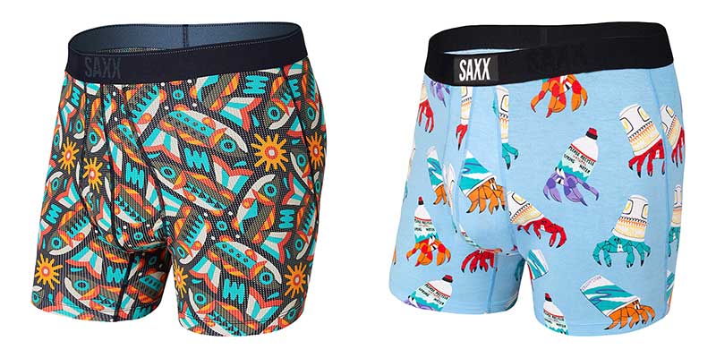 SAXX Ultra Blue and Quest Fish Are Fly