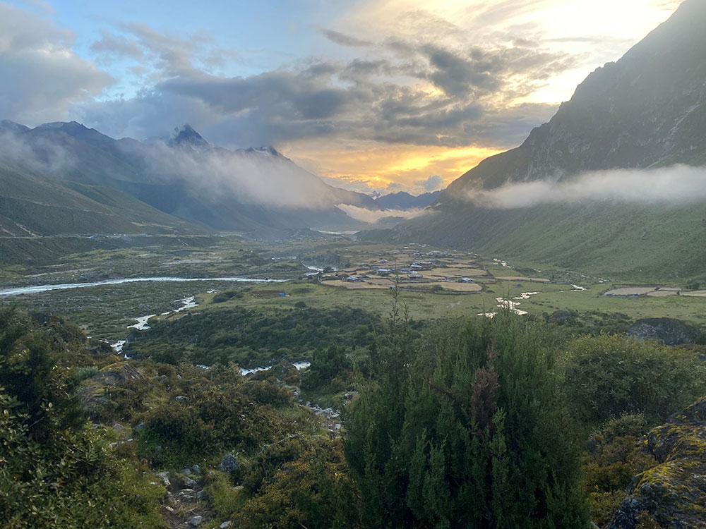 The village of Lunana Bhutan Rachel Carr