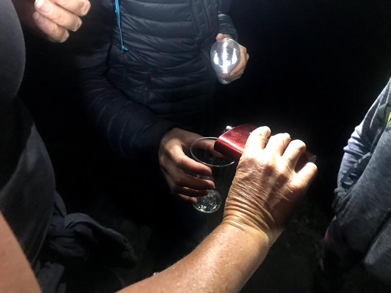 UTMB Night hike Genepi