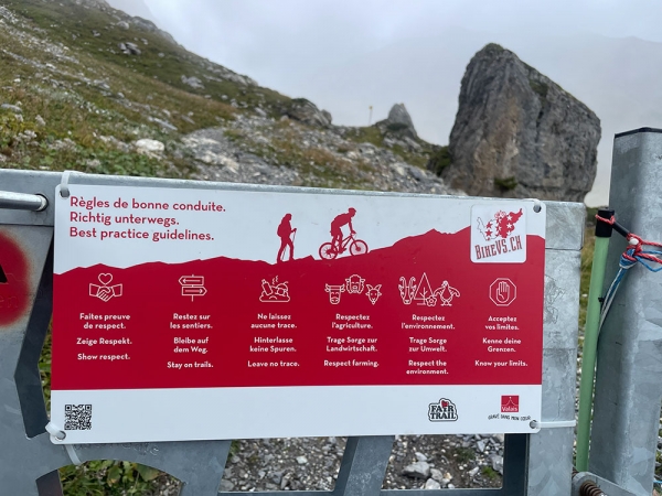 From glacier to vineyards: riding Crans-Montana's longest descent